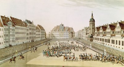 لیپسیک ته د متحدینو د حاکمیت لوی ننوتل، د اکتوبر 19، 1813، 1815 پولی autorstwa English School